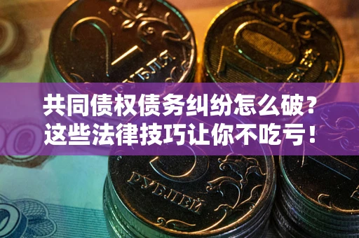 武汉共同债权债务纠纷怎么破？这些法律技巧让你不吃亏！