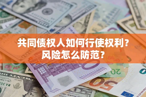 武汉共同债权人如何行使权利？风险怎么防范？