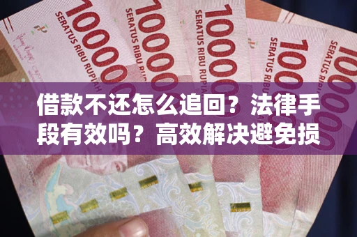 武汉借款不还怎么追回？法律手段有效吗？高效解决避免损失