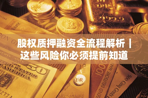 武汉股权质押融资全流程解析｜这些风险你必须提前知道