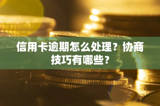 武汉信用卡逾期怎么处理？协商技巧有哪些？