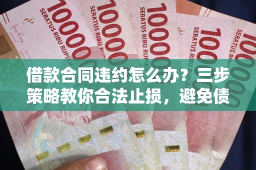 武汉借款合同违约怎么办？三步策略教你合法止损，避免债务危机升级