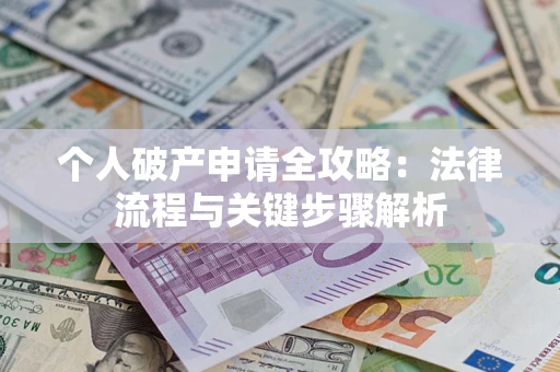 武汉个人破产申请全攻略：法律流程与关键步骤解析